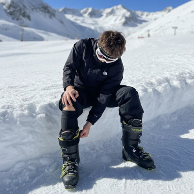 SkiTech™ Shin Guards – Vadderade Benskydd för Pjäxor